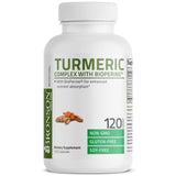 Bronson Turmeric Complex 1000mg Capsules bottle with label