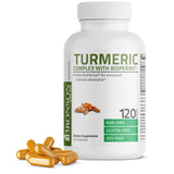 Bronson Turmeric Complex 1000mg Capsules front view