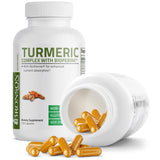 Bronson Turmeric Complex 1000mg Capsules with BioPerine close-up