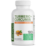 Bronson Turmeric + Curcumin Capsules 500mg bottle with label