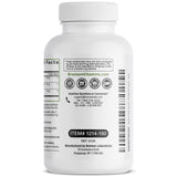 Bronson Turmeric + Curcumin Capsules 500mg with measuring spoon