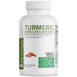 Bronson Turmeric Curcumin Complex 159g back view