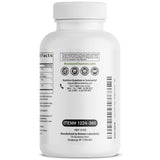 Bronson Turmeric + Ginger supplement bottle back view