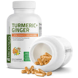 Bronson Turmeric + Ginger supplement bottle with packaging