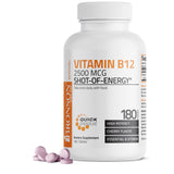 Bronson Vitamin B-12 Sublingual Supplement 1000mcg front view