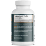 Bronson Vitamin B2 Riboflavin 100mg 60 capsules side view