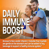 Bronson Vitamin C powder mixed in water