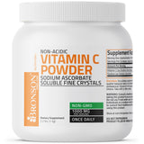 Bronson Vitamin C powder nutritional information