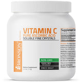 Bronson Vitamin C Supplement 1000g label details