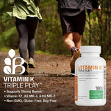 Bronson Vitamin K Triple Play 113g bottle with label