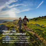 Bronson Vitamin K Triple Play capsules close-up
