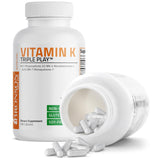 Bronson Vitamin K Triple Play packaging