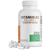 Bronson Vitamin K2 MK-7 Multivitamin 90 Capsules front view