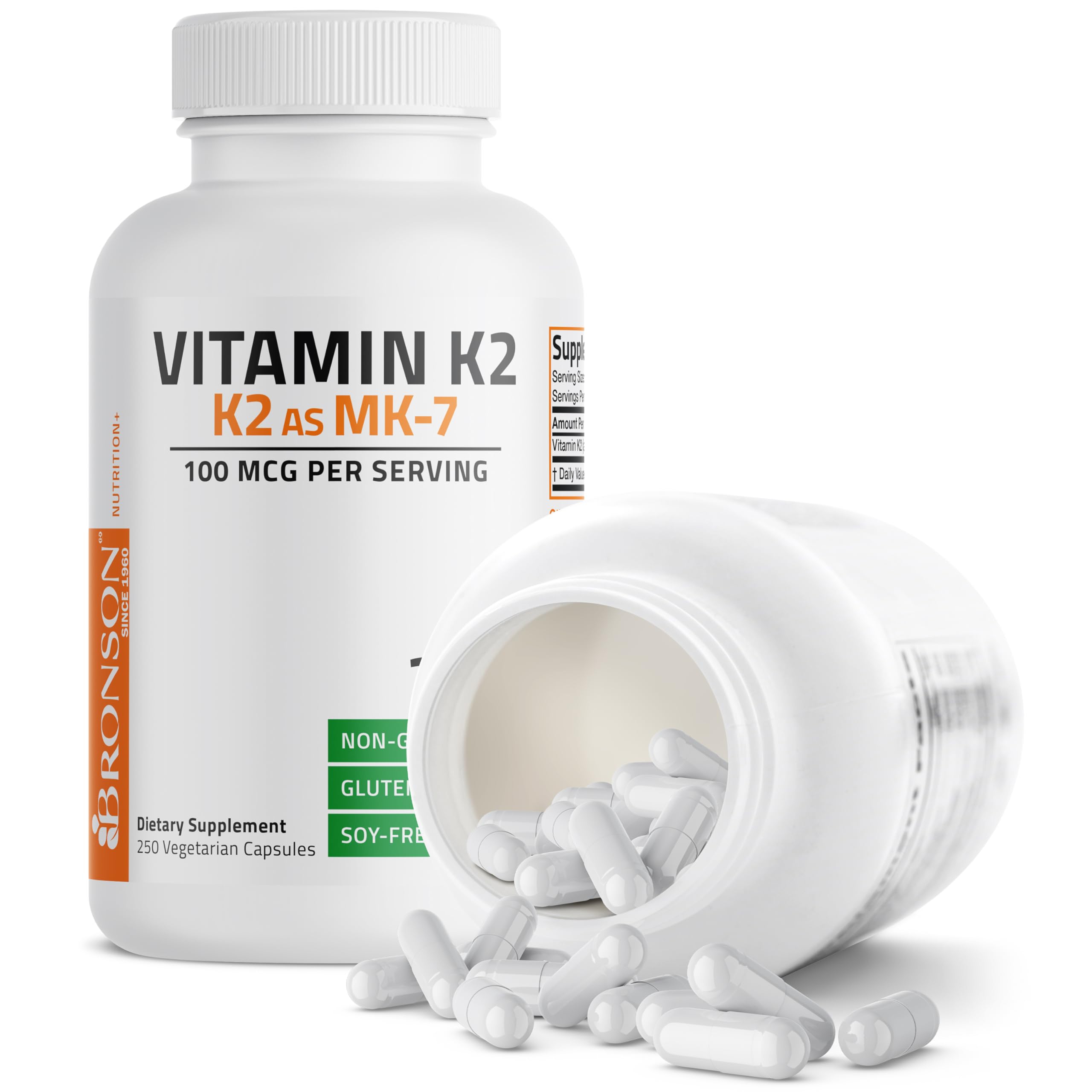 Bronson Vitamin K2 MK-7 Multivitamin 90 Capsules in a lifestyle setting