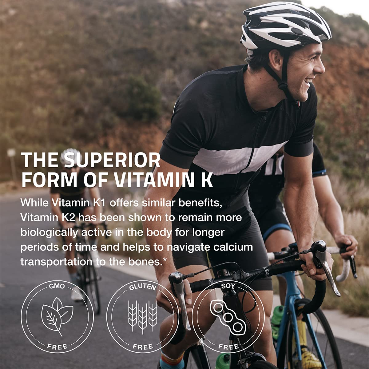 Bronson Vitamin K2 MK-7 Multivitamin 90 Capsules ingredients list