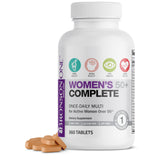 Bronson Women's 50+ Complete Multivitamin 60 Tablets front view
