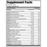 Bronson Women's 50+ Complete Multivitamin bottle on a wooden table