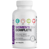 Bronson Women's 50+ Complete Multivitamin with measuring spoon
