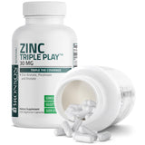 Bronson Zinc Triple Play 90 Capsules ingredients list
