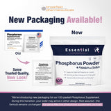 Brookfield Pharmaceuticals Phosphorus Powder Supplement box side view