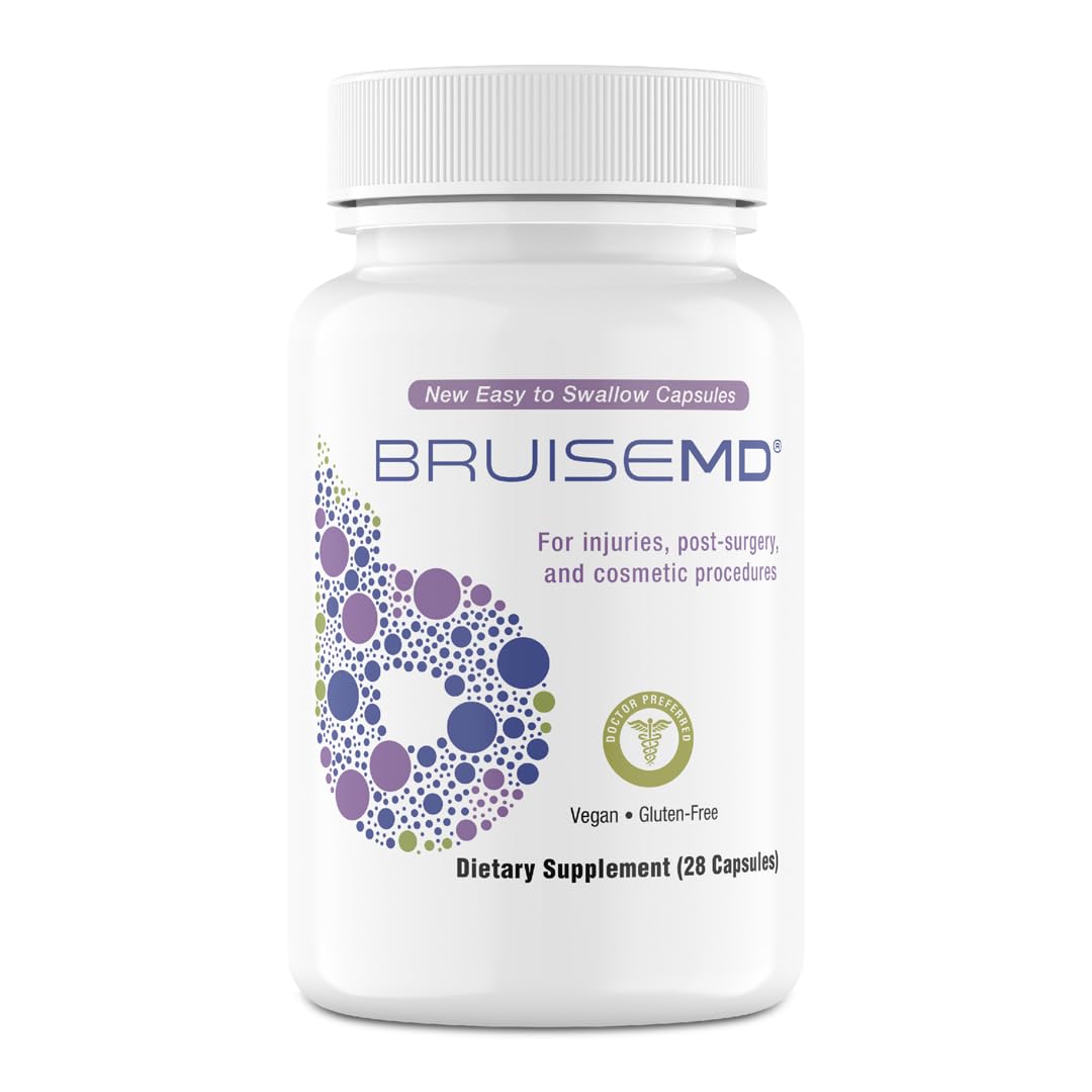 BruiseMD Bromelain Supplement 500mg front view