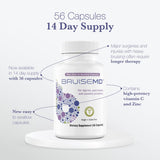 BruiseMD Bromelain Supplement with Arnica Montana ingredients