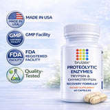 Bruizex Multi-Enzymes Supplement bottle on table