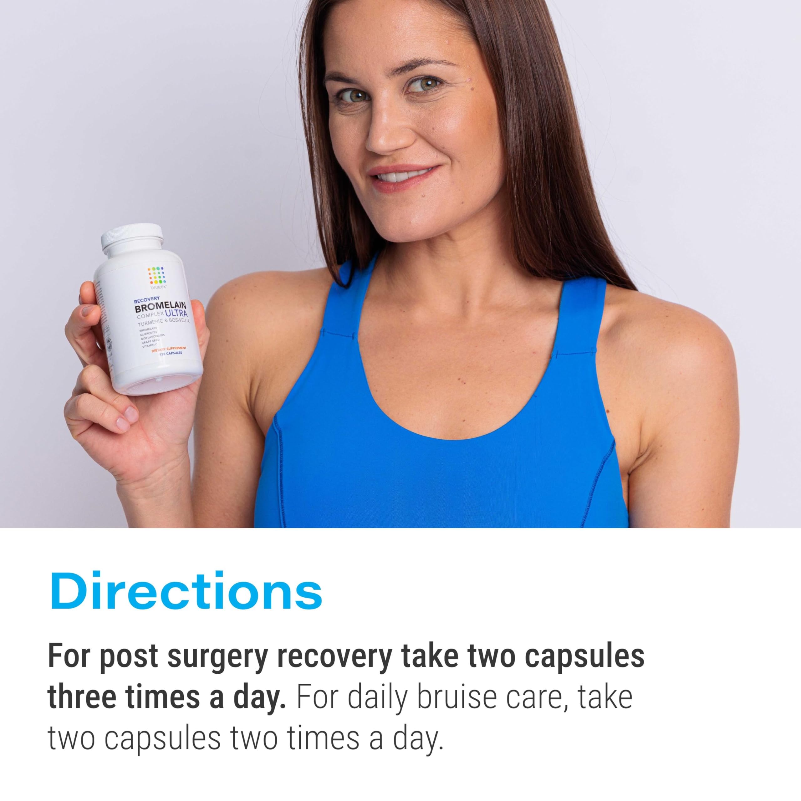 Bruizex Ultra Bromelain and Quercetin Supplement ingredients list
