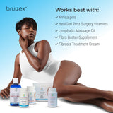 Bruizex Ultra Bromelain and Quercetin Supplement on a table