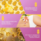 Brurtzexs Pineapple Flavour Women's Wellness Gummies in hand