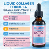 BRYWSDHA Collagen for Dogs & Cats 132g liquid supplement side view