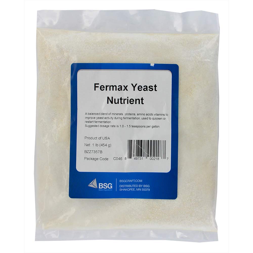 BSG Fermax Yeast Nutrient 1lb (Two Pack) packaging details