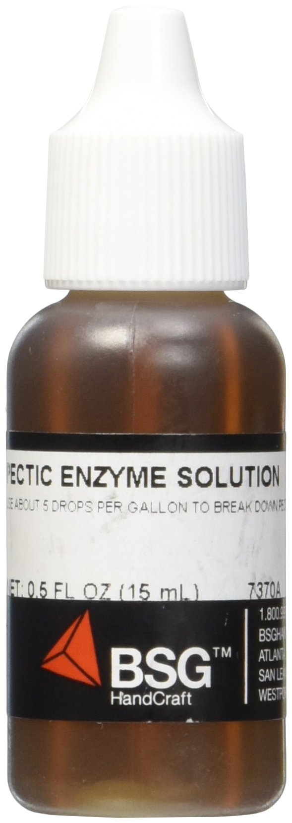 BSG HandCraft Liquid Pectic Enzyme 14g front view