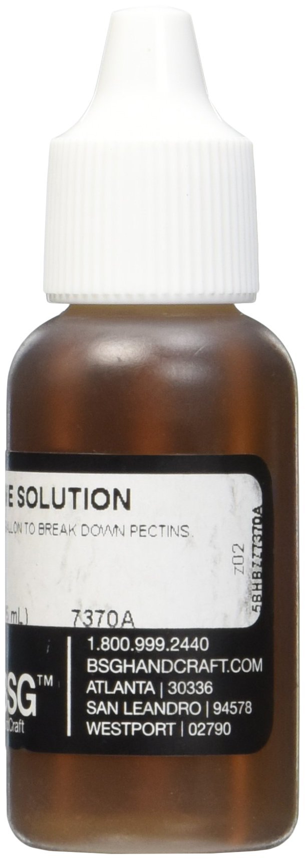 BSG HandCraft Liquid Pectic Enzyme packaging with details