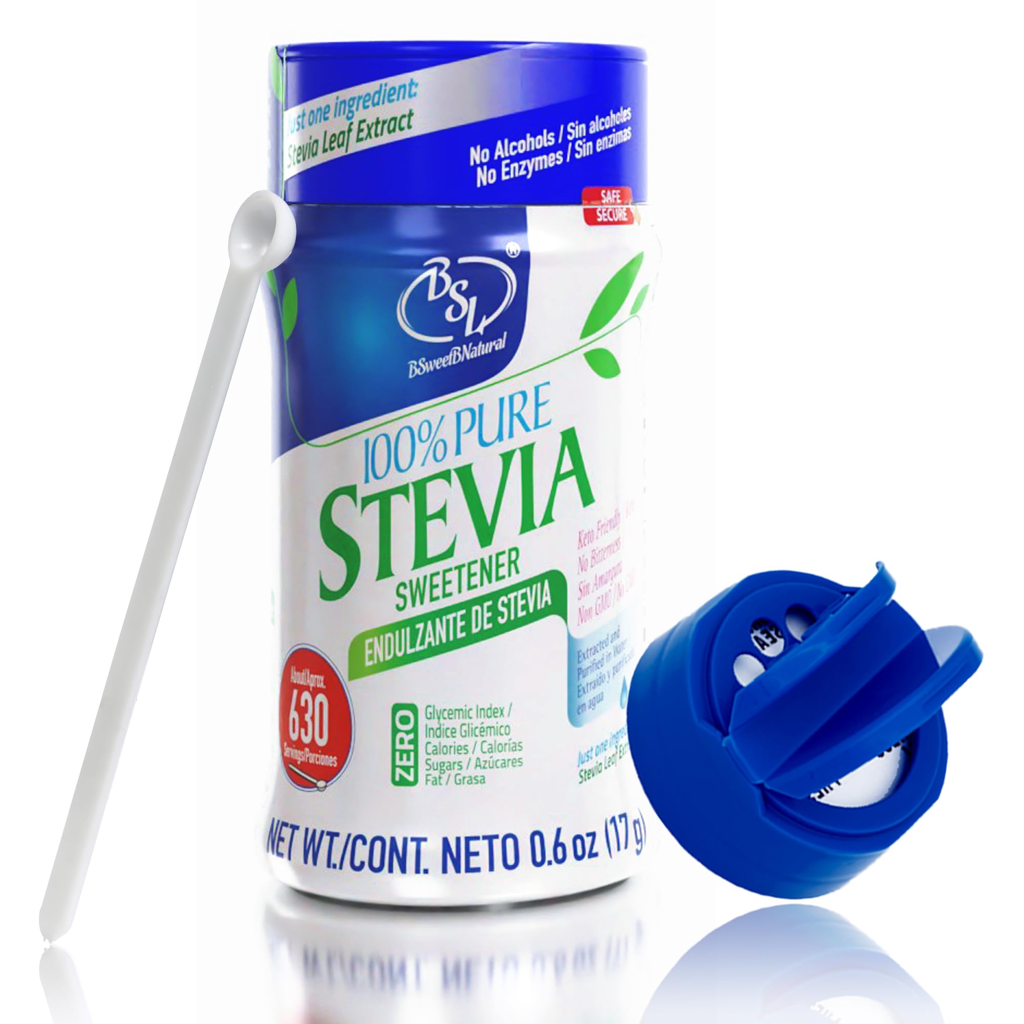 BSL BSWEETBNATURAL Pure Powder Stevia packaging