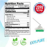BSL BSWEETBNATURAL Stevia Leaf Extract packaging side view