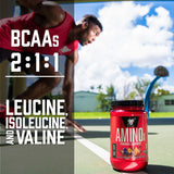 BSN AMINOx BCAA Powder 1000g nutritional information