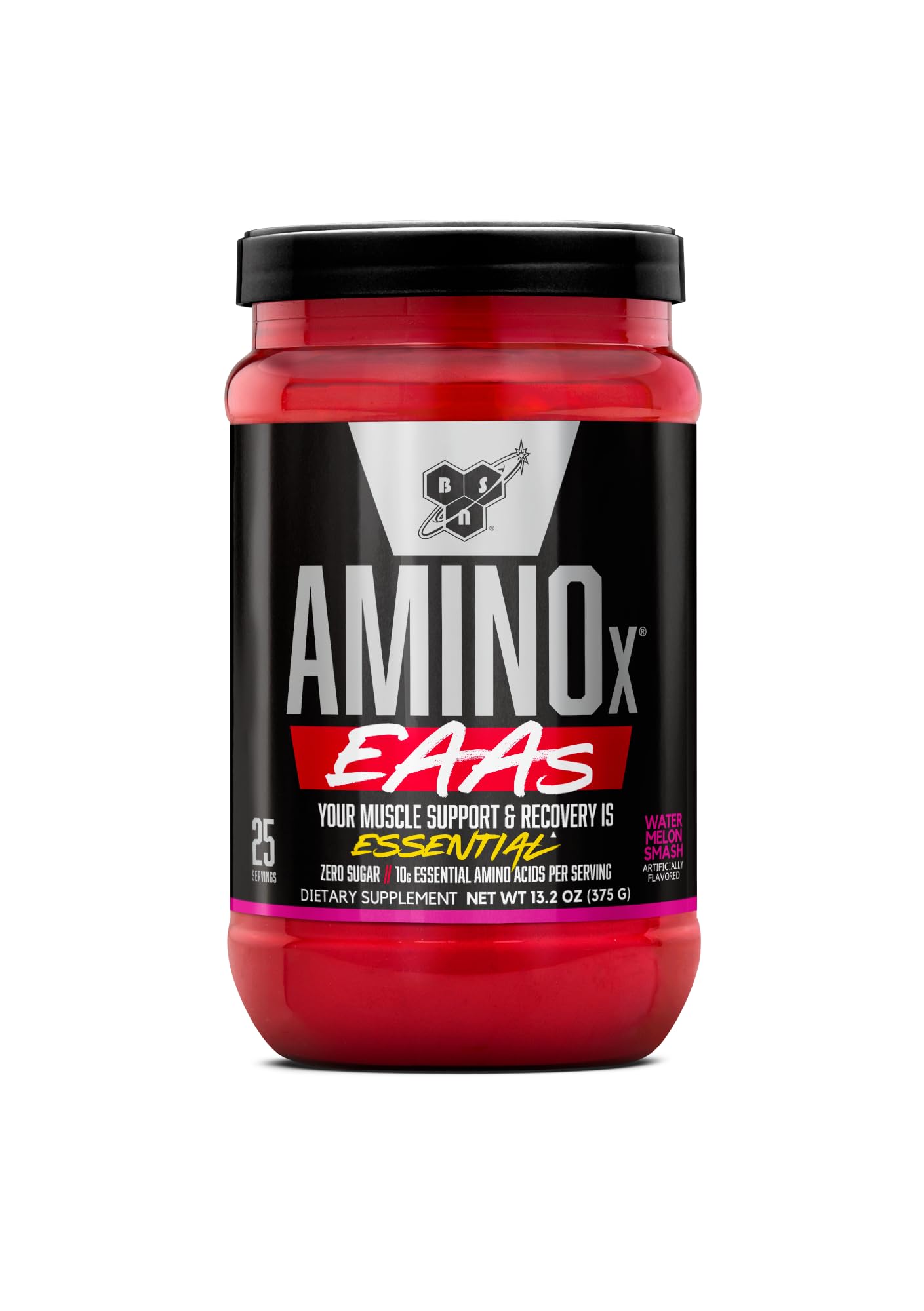 BSN AMINOx EAAs 375g front view with packaging
