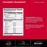 BSN AMINOx EAAs 375g side view showing nutritional information