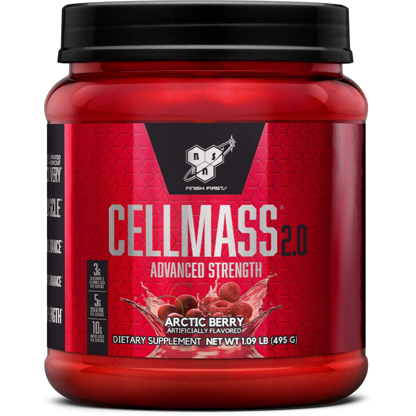 BSN CELLMASS 2.0 Arctic Berry front view packaging