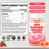 BSSTABBON Calcium Gummies showing strawberry flavour