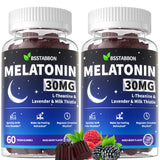 BSSTABBON Melatonin Gummies 30mg front view of the bottle