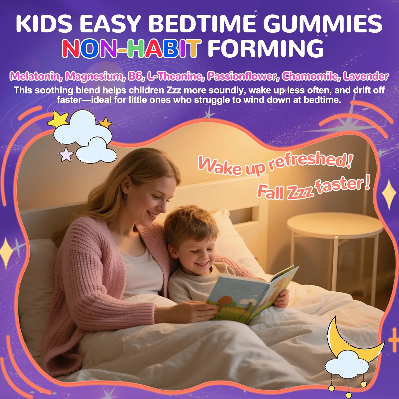 BSSTABBON Melatonin Gummies showing gummy texture
