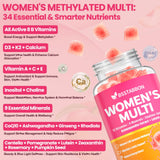 BSSTABBON Women's Multivitamin Gummy side view showing ingredients