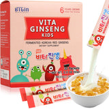 BTGIN Korean Red Ginseng Daily Nutrition Powder for Kids packaging front view