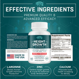 BTQ BIOTEQUE LAB Height Growth Capsules side view