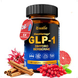 Bualle GlucoVantage Dihydroberberine 60 capsules front view