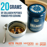 BUBS Naturals Collagen Powder 381g mixed in a smoothie
