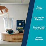 BUBS Naturals Collagen Powder 381g scoop with powder