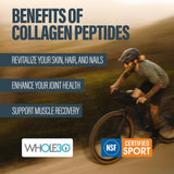 BUBS Naturals Collagen Protein Powder 200g mixed in a smoothie